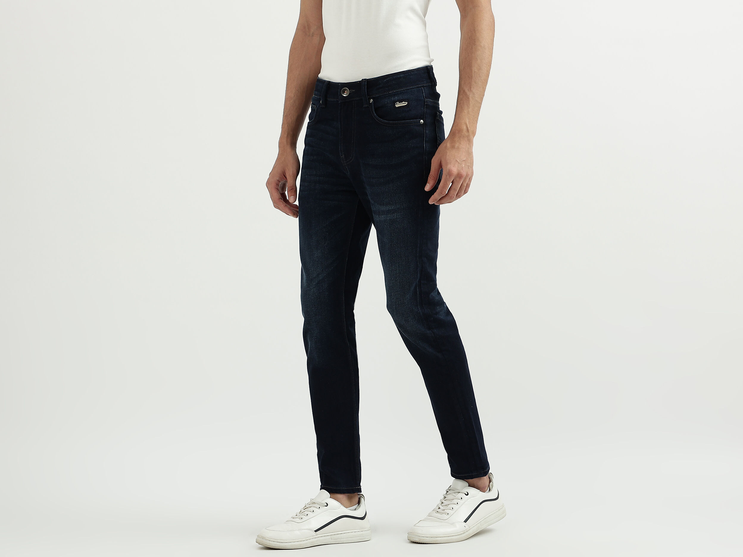 Mens low crotch skinny hot sale jeans
