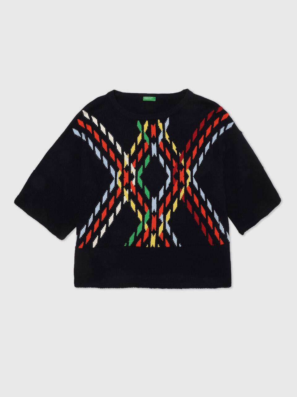 CRISSCROSS MULTI COLOUR PLCMT JAQ TRICOT image number null