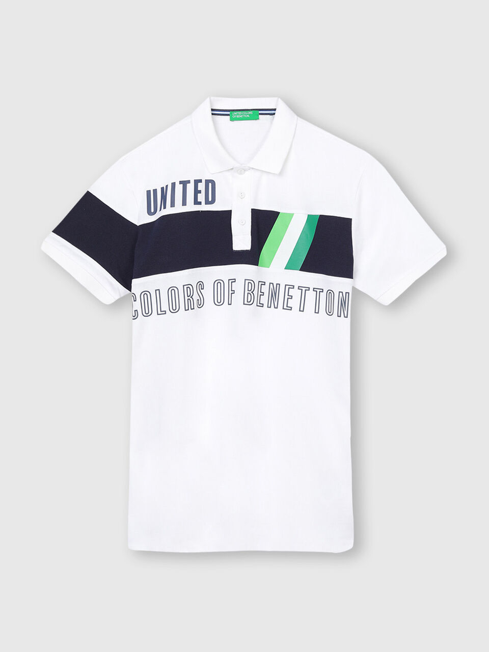 Cotton Athletic Polo Tee Shirt image number 1