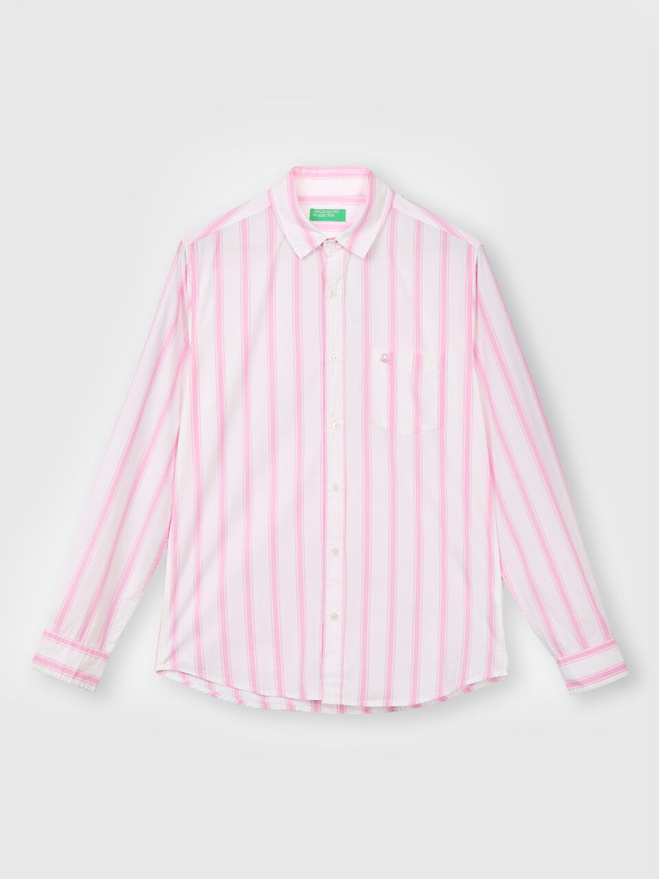 Peached Poplin Stripe Shirt image number 1