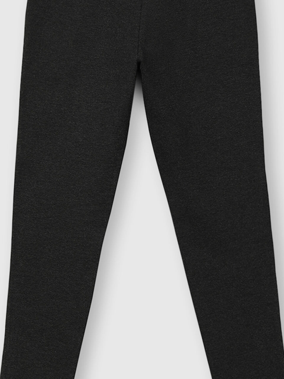 Cotton Leggings with Lurex and Branding Tape image number null