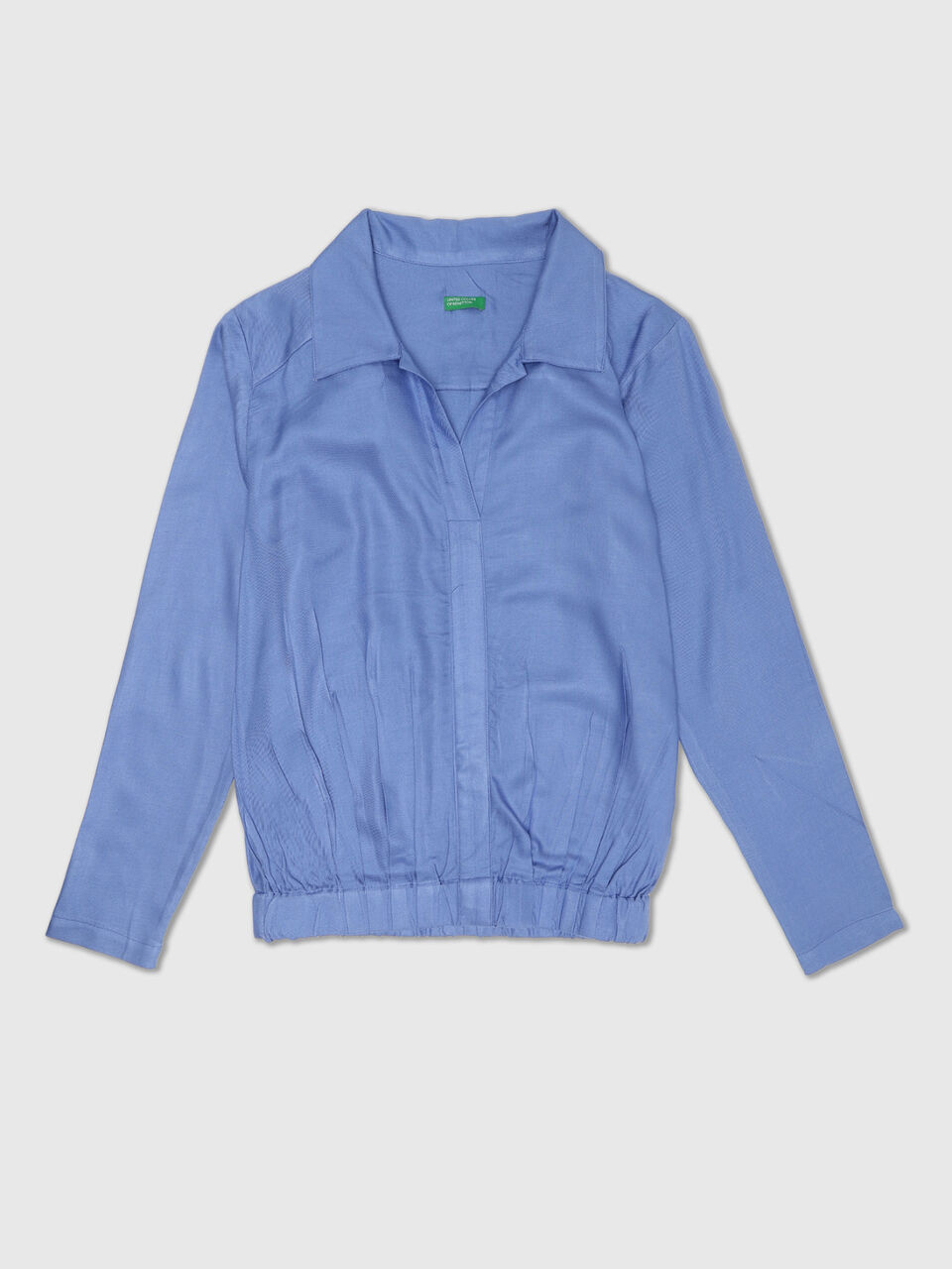 Full Sleeve Cinched Crop Shirt image number 1