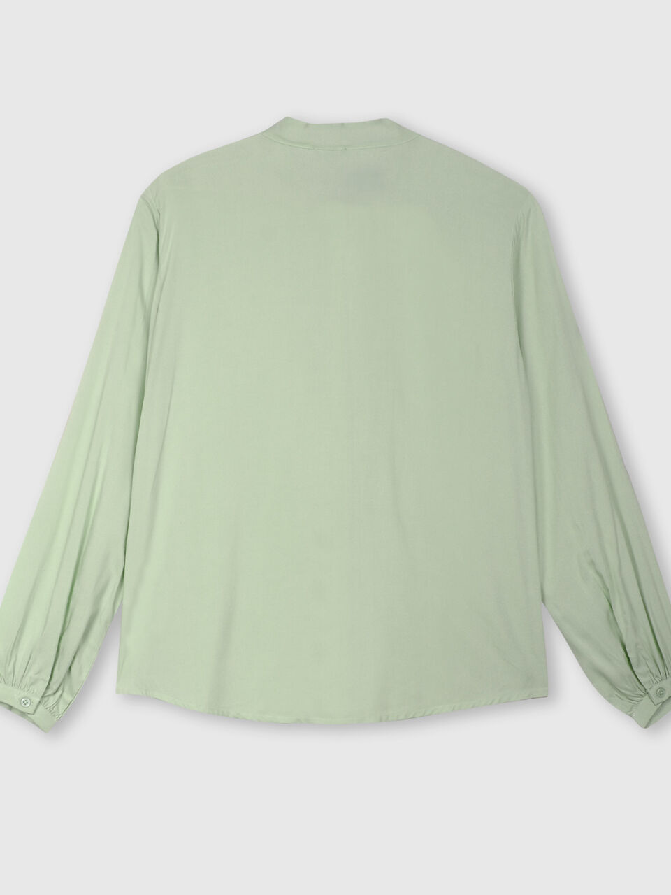 Full sleeved top with pussy bow image number 2