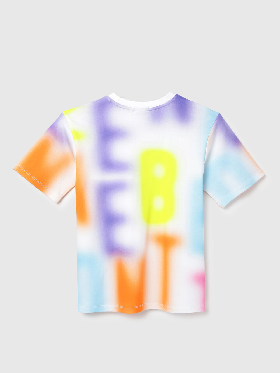 NEON BLUR AOP INTERLOCK RLXD TEE image number 2
