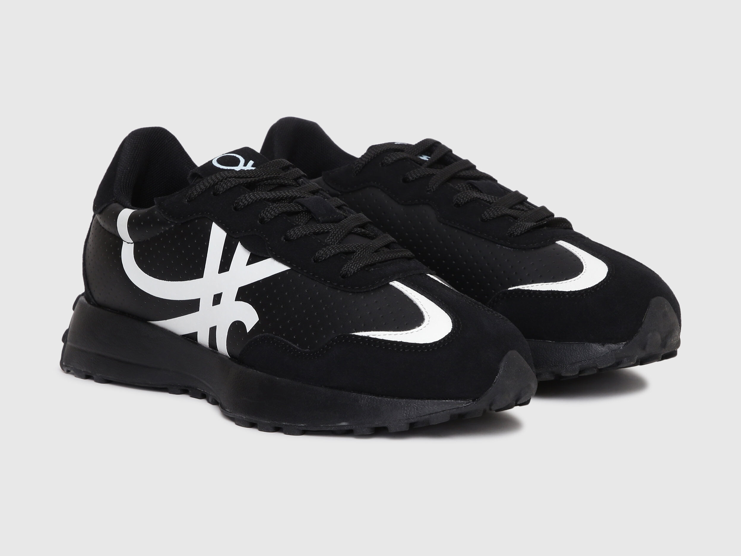 Benetton shoes clearance black