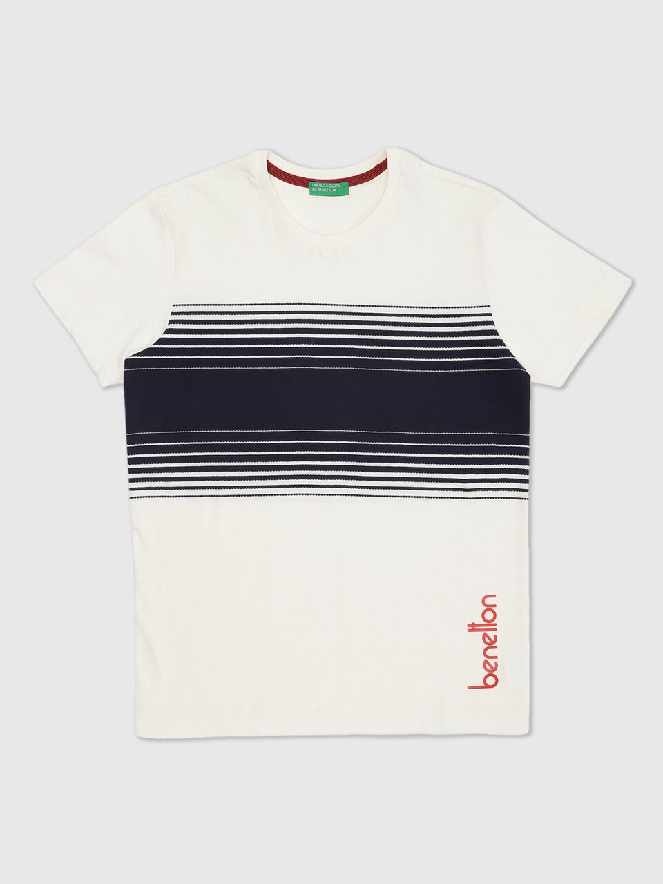 Gradation Jersey Striped Tee image number 1