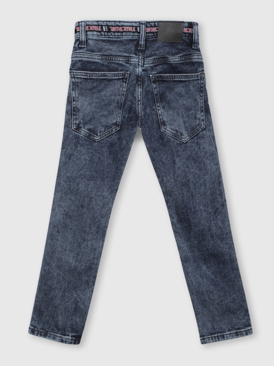 Waist tape denim jeans image number 2