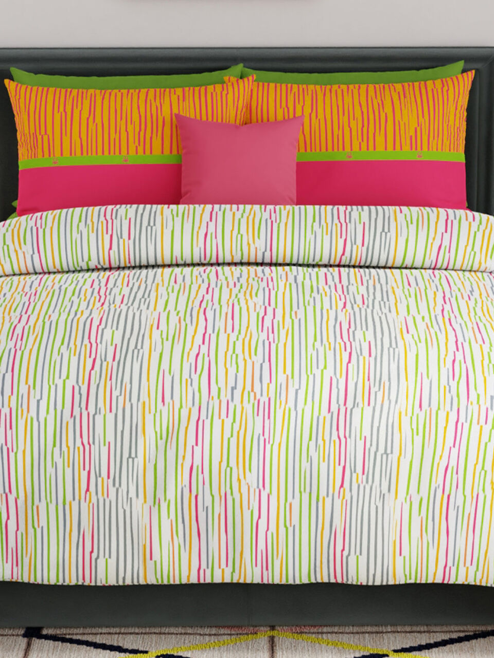 UCB Rainbow 100% cotton King BS Multi image number 1