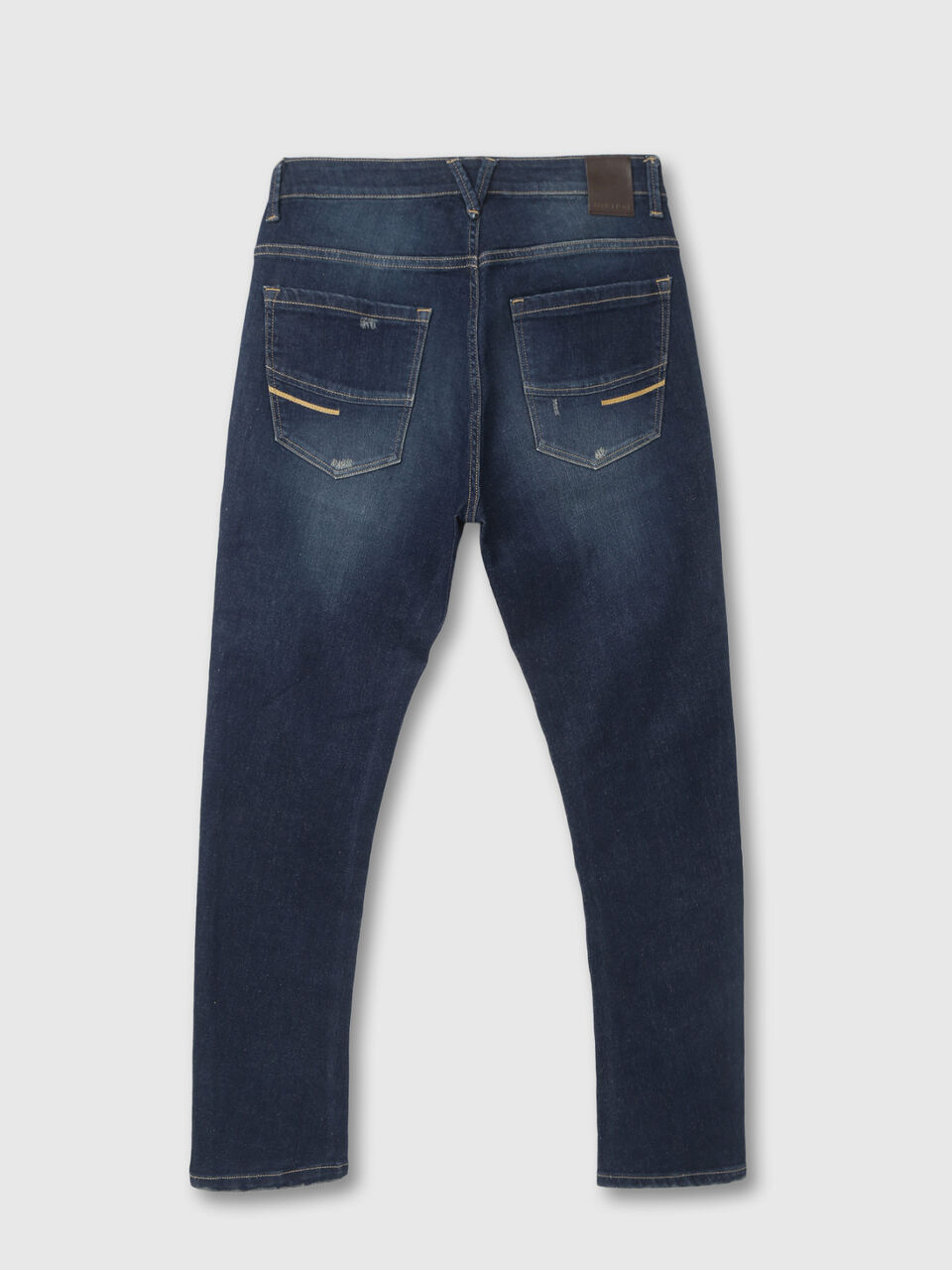 LOW CROTCH AGED BMRG BLUE DAMAGED JEANS image number 2