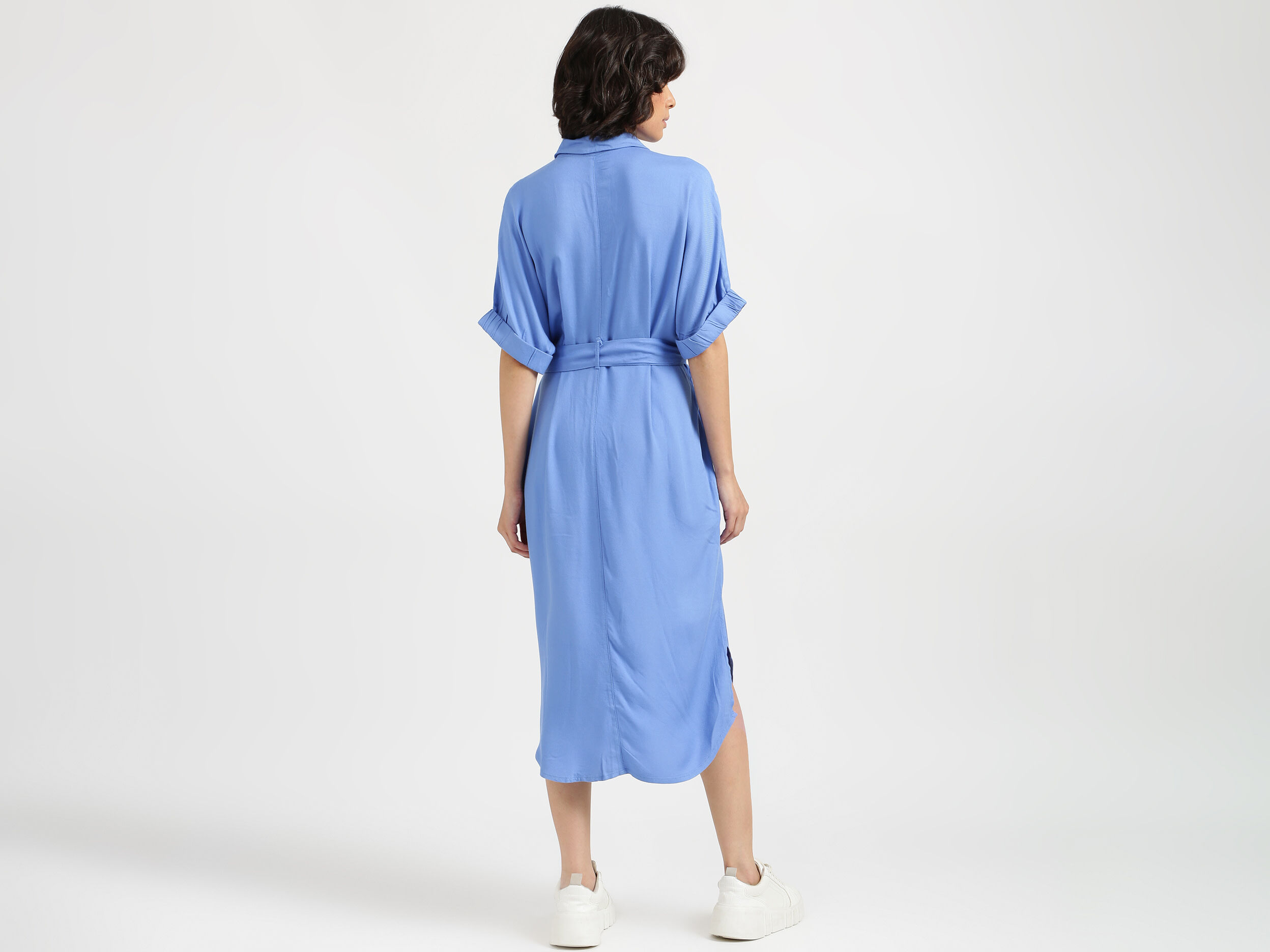 Women Blue Dress - Blue | Benetton Women Blue Dress - Blue | Benetton