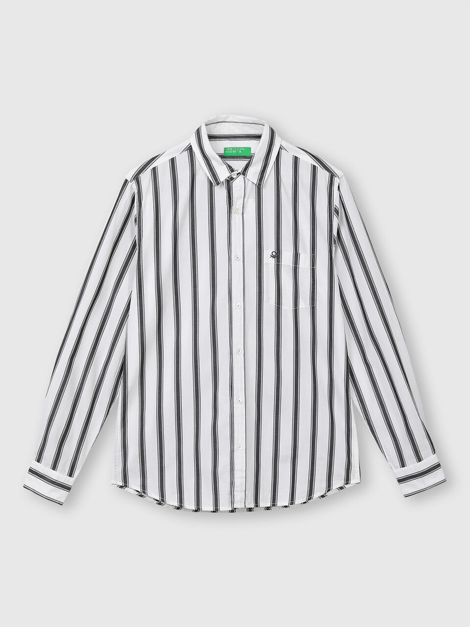 Peached Poplin Stripe Shirt image number 1
