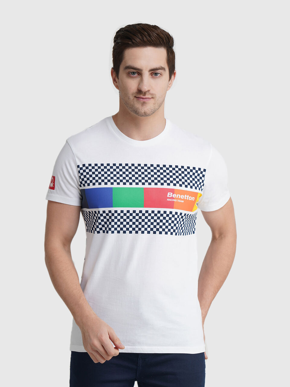 R65 Multi Color Track Tee image number null