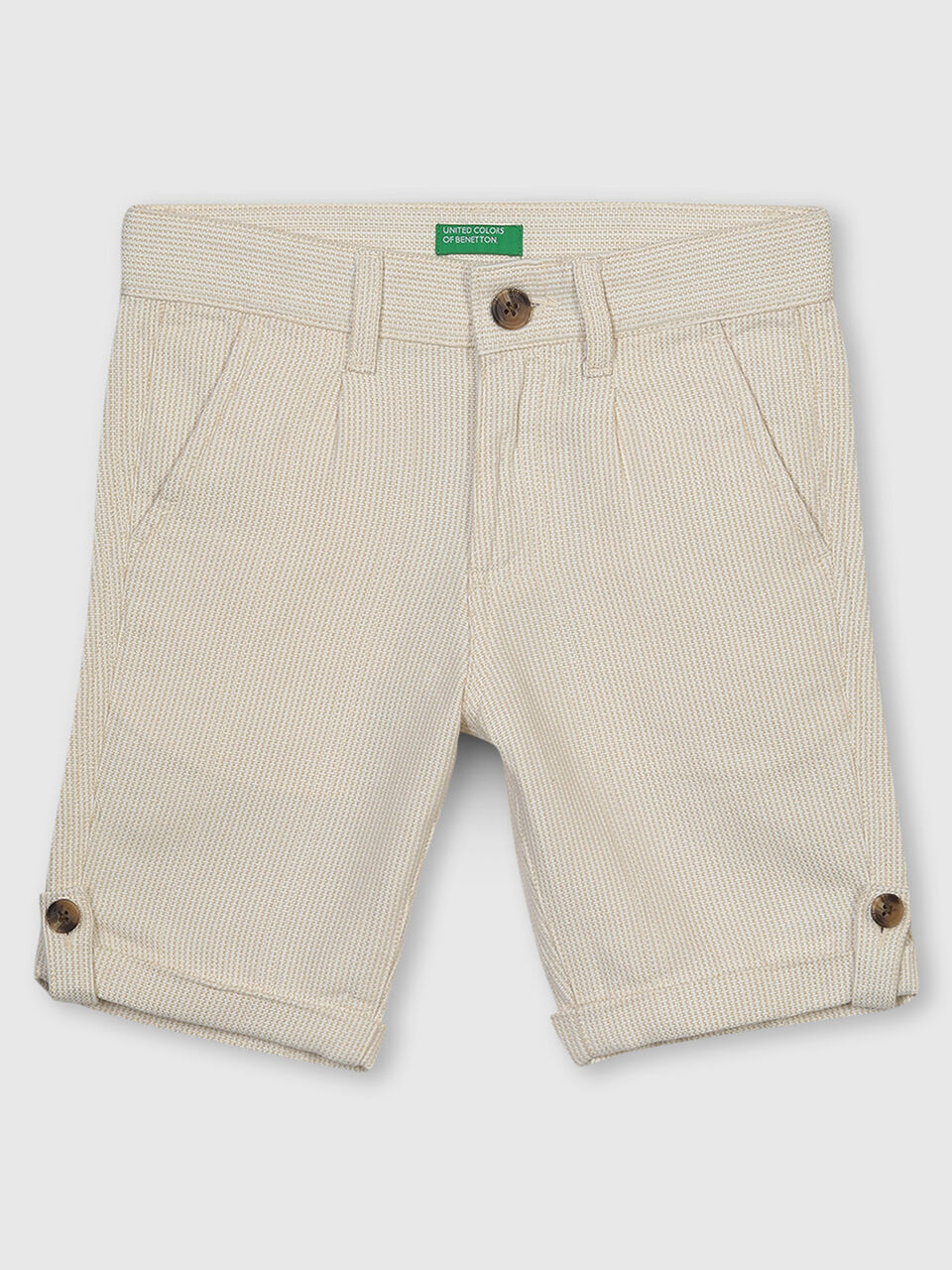 Casual Linen Shorts image number 1