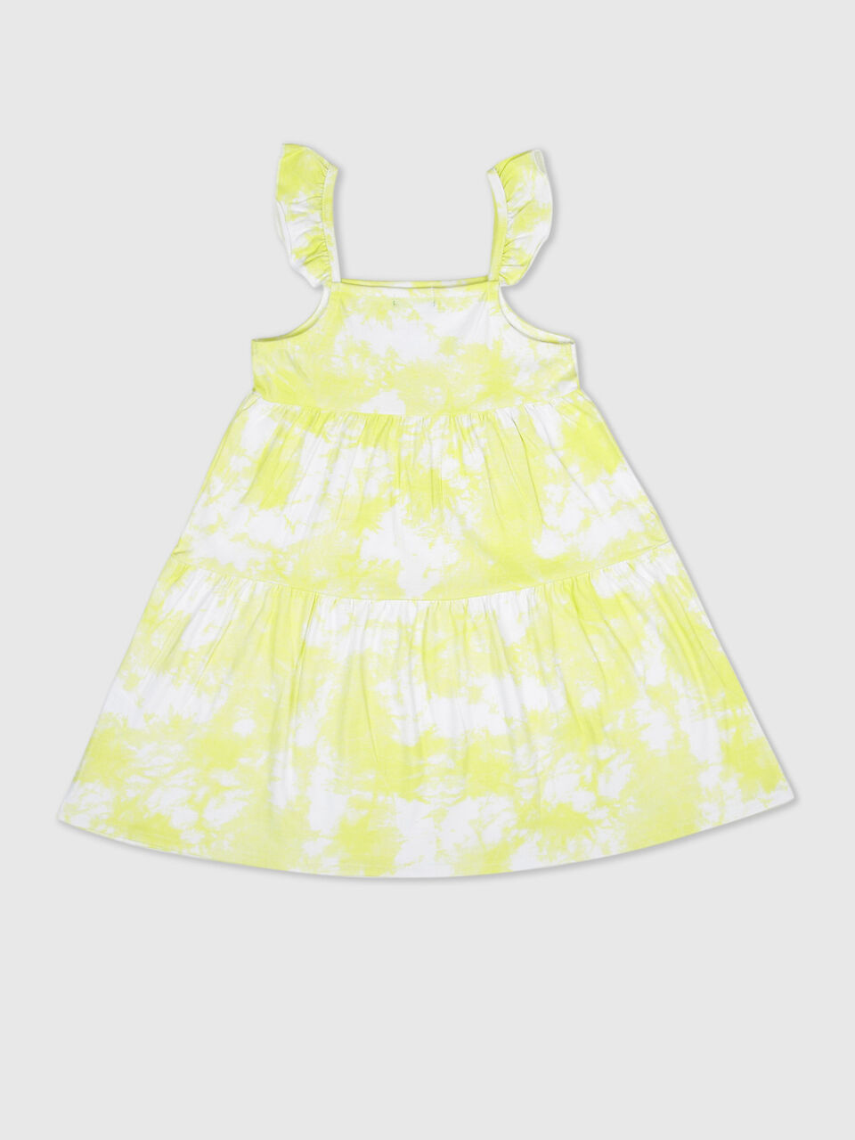 Tie-Dye DreShort Sleeve With Lurex Emb. image number 2