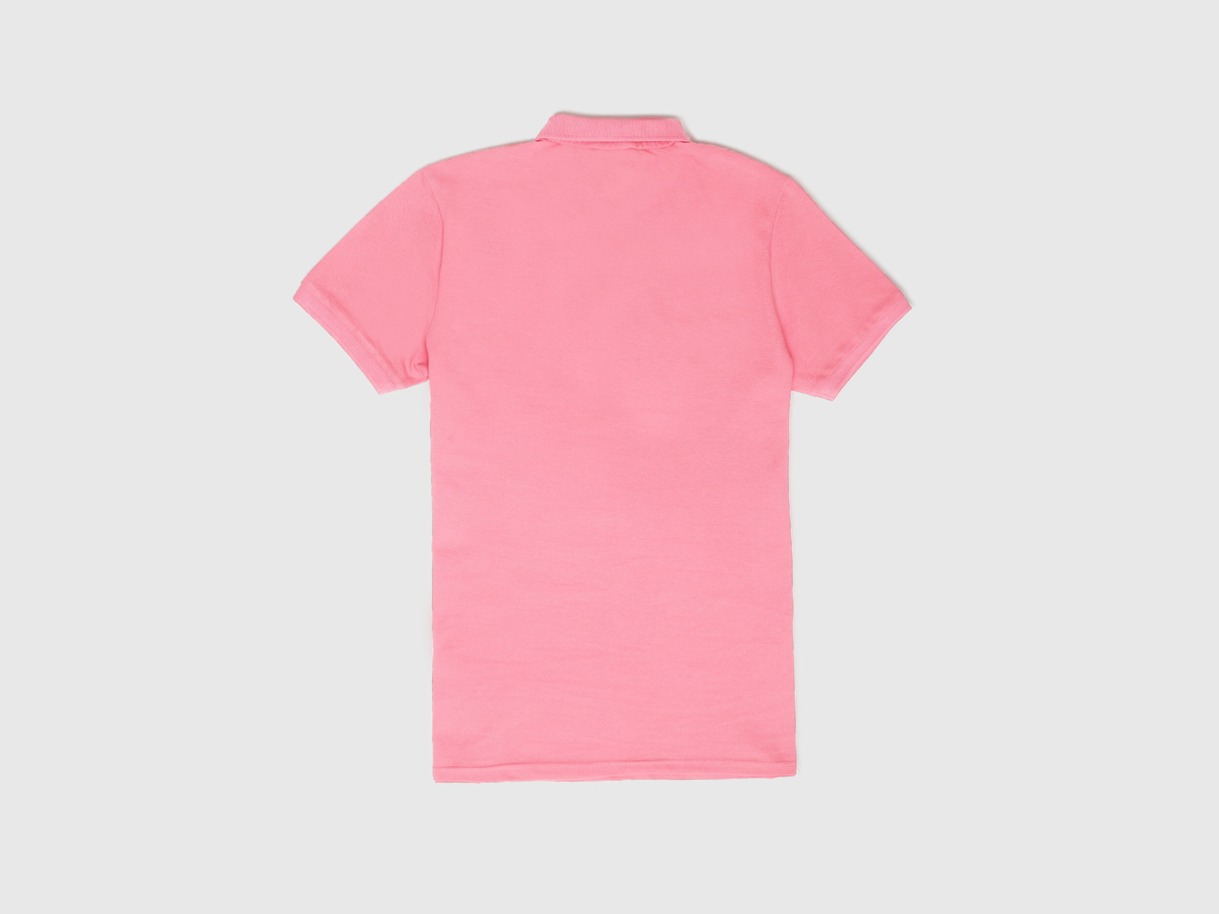 Pink collar polo shirt store