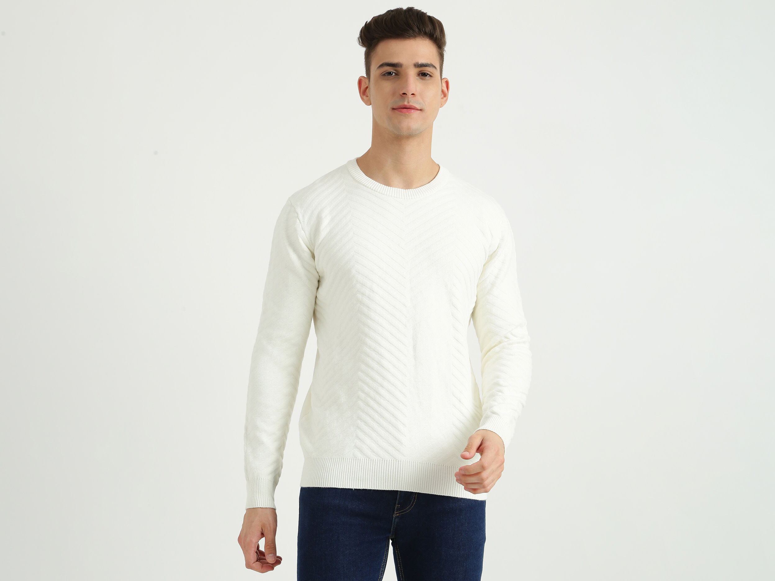 White sweater bell sleeve online