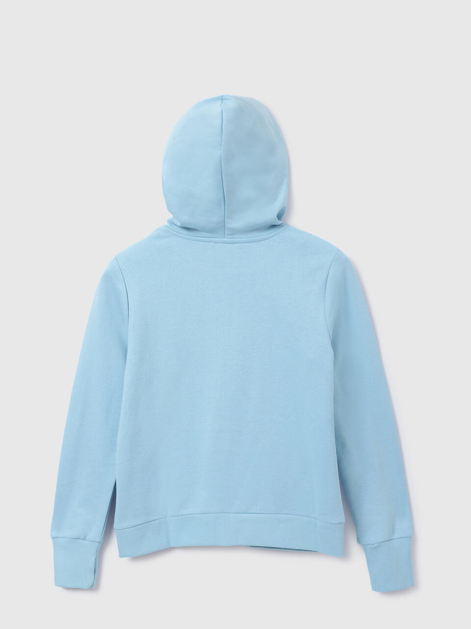 F/SLV FRONT OPEN SOLID SWEATSHIRT image number 2