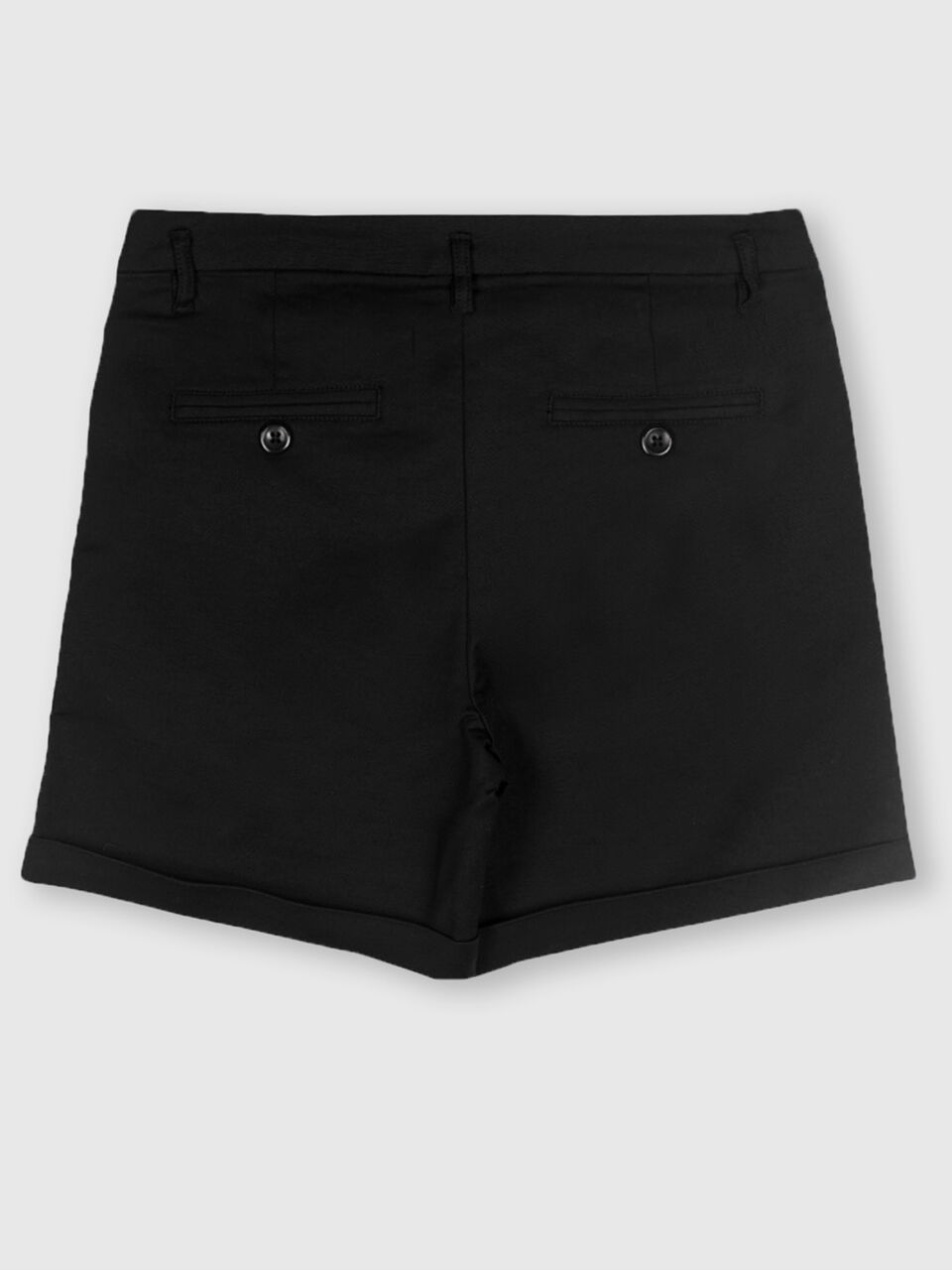 Cotton Lycra Shorts in Solid Colour image number 2