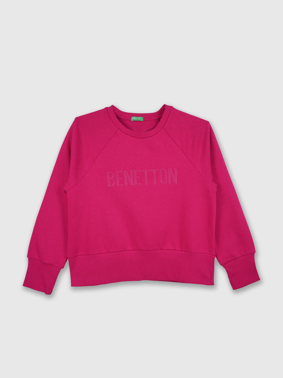 Long Sleeve Sweat With Benetton Technique image number 1