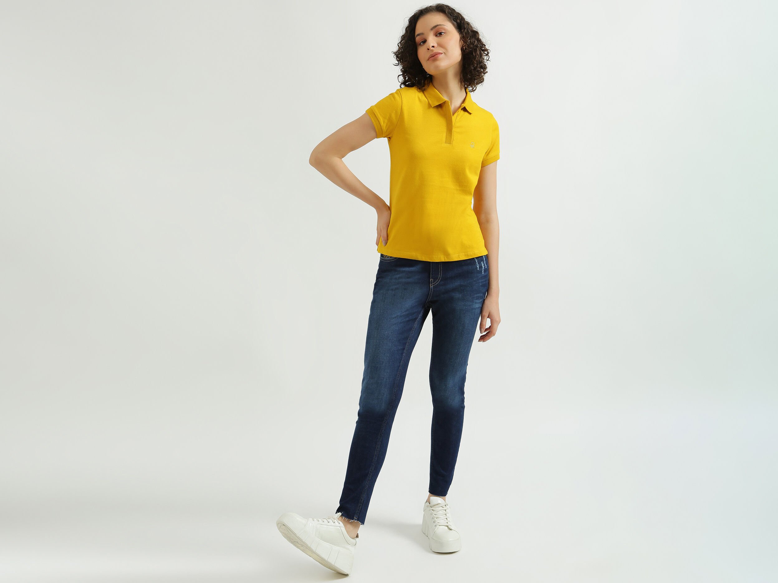 Polo yellow shirt cheap
