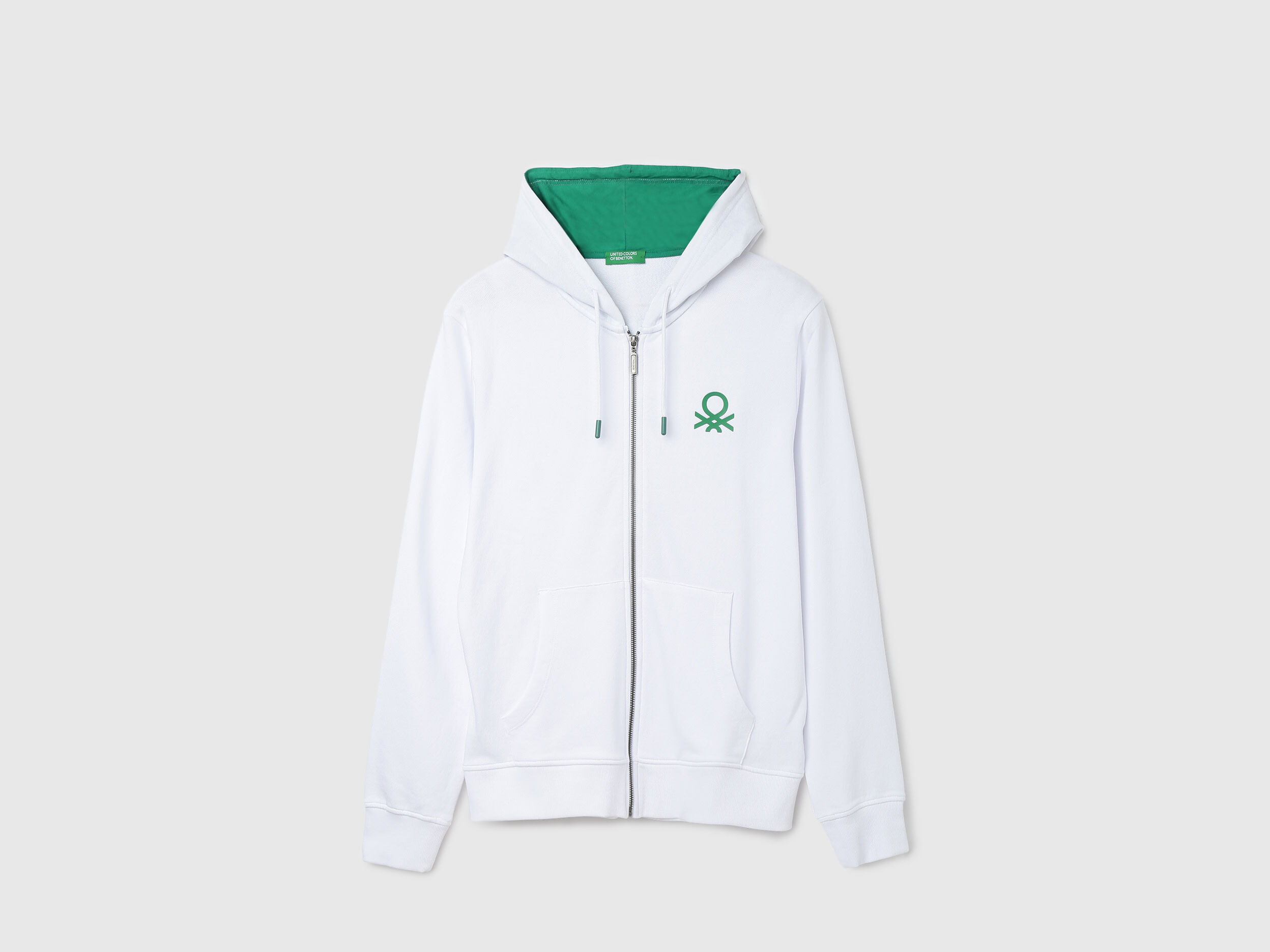 Benetton hooded sweatshirt on sale