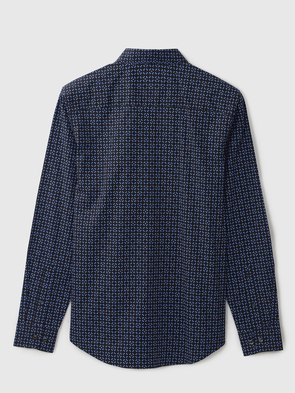 F/S POPLIN STRETCH BRANDING GEO PRINT SH image number 2