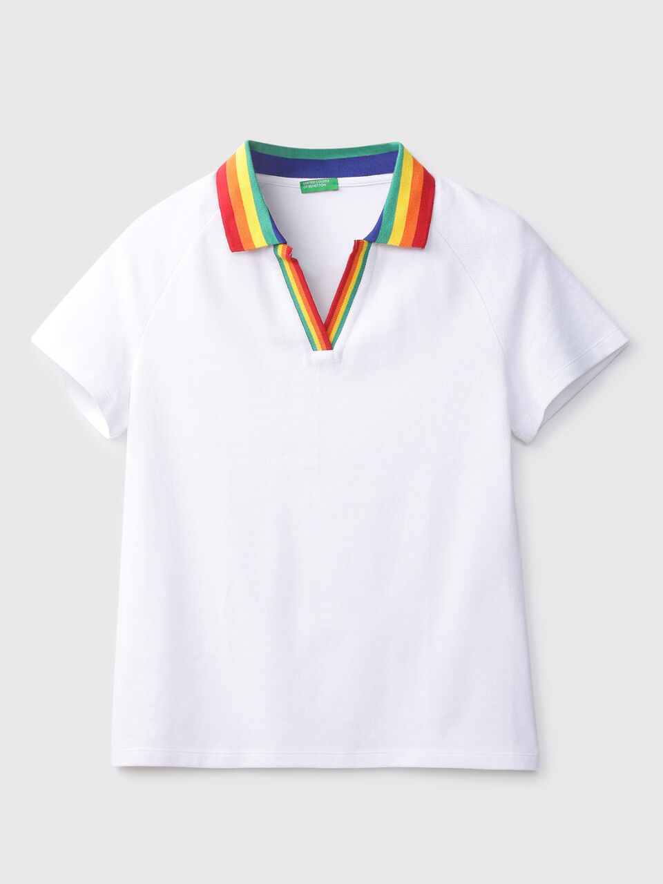 S/SLV POLO - SOLID WITH MULTI COLLAR image number 1