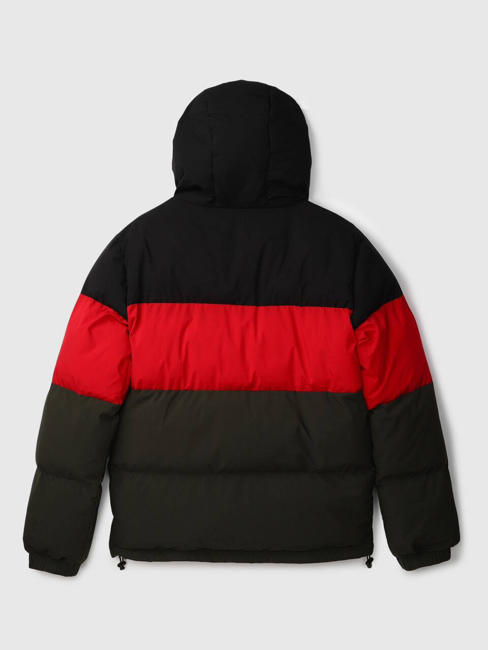 COLOR BLOCK HEAVY PUFFER JACKET image number 2