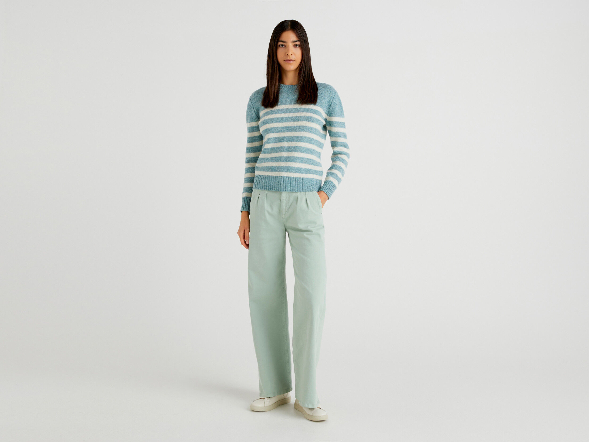 4TH & RECKLESS Pleated Plisse Pants - Green – Dolls Kill