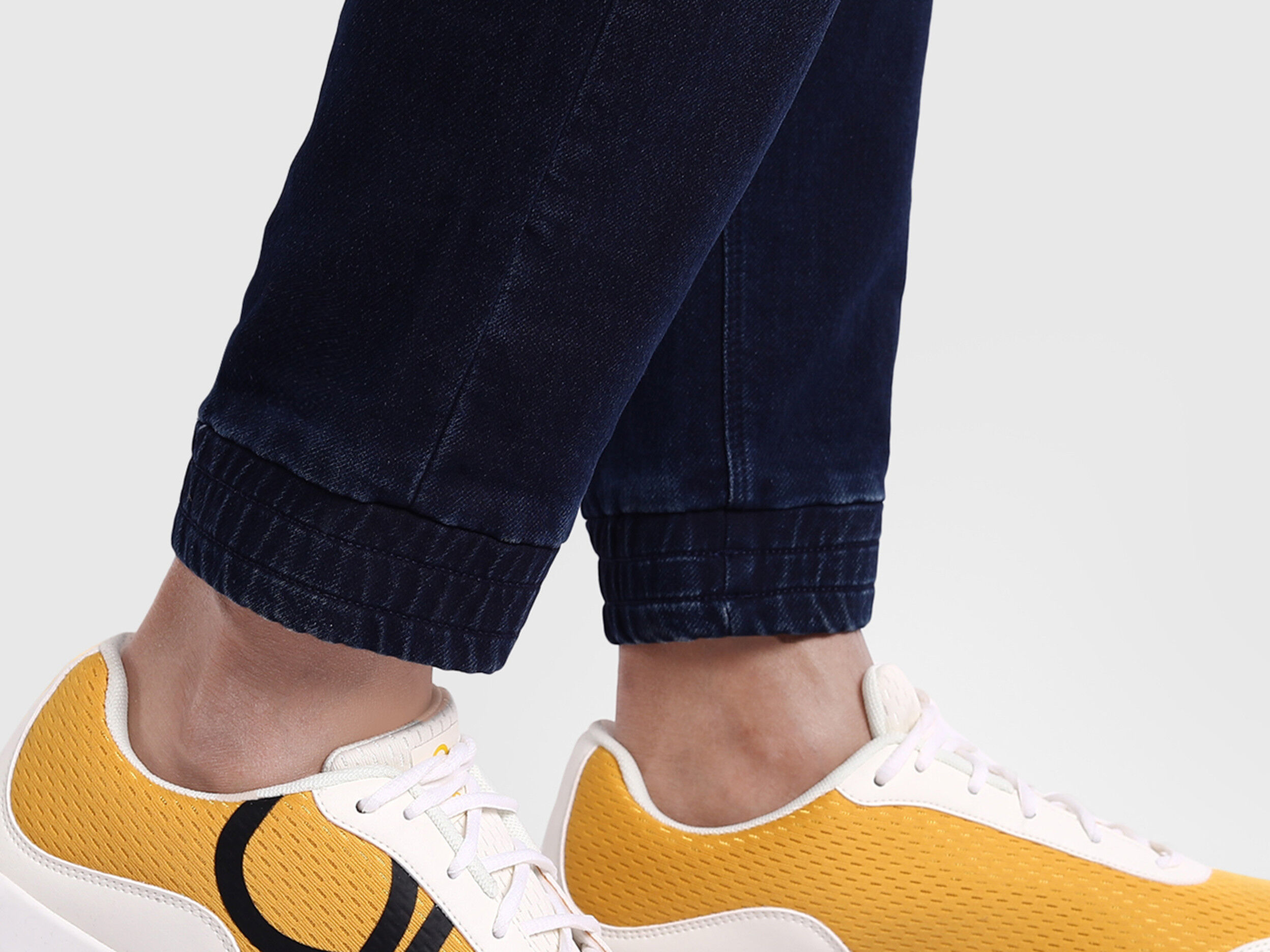 Benetton yellow shoes deals