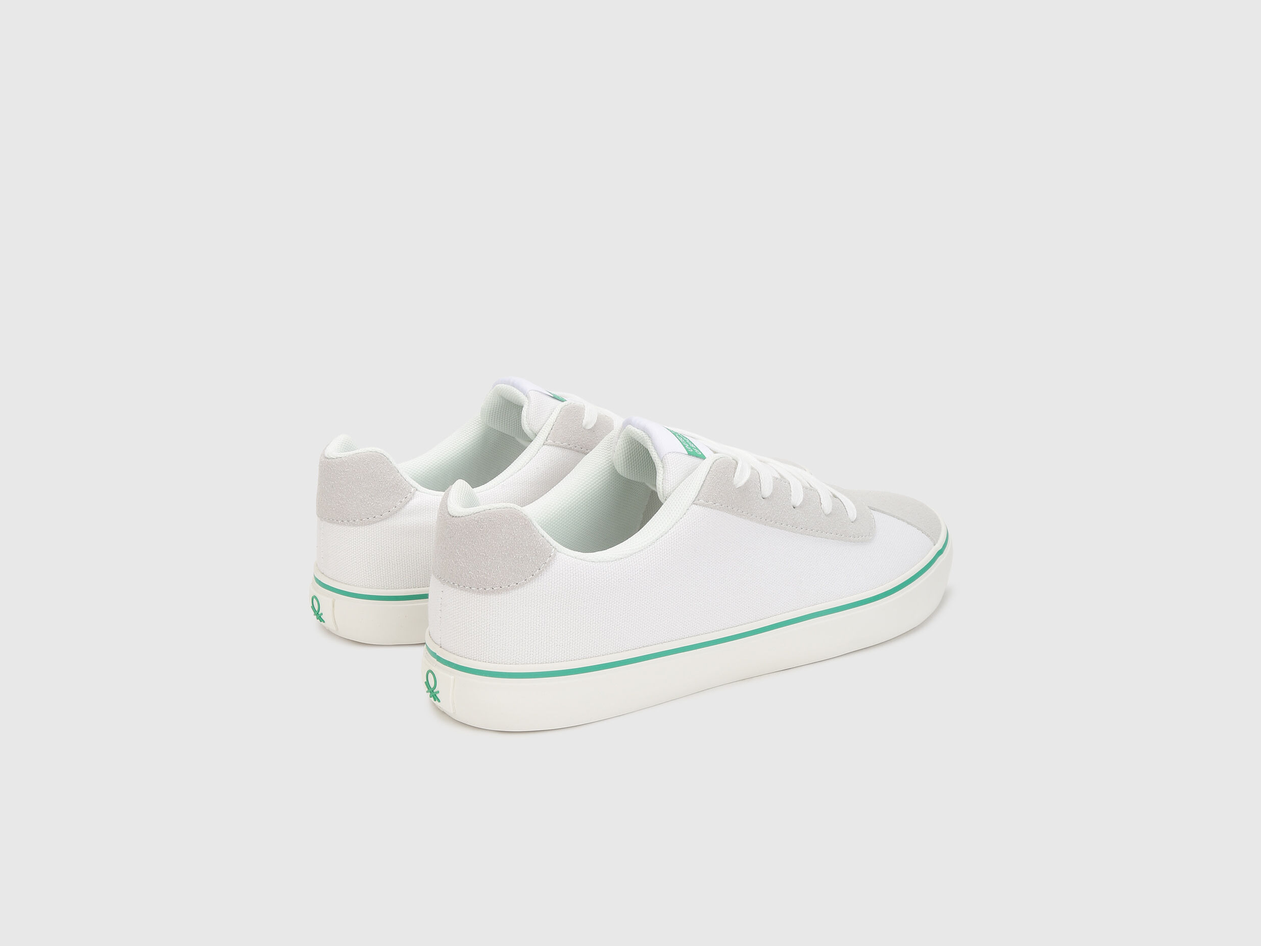 Benetton white shoes best sale