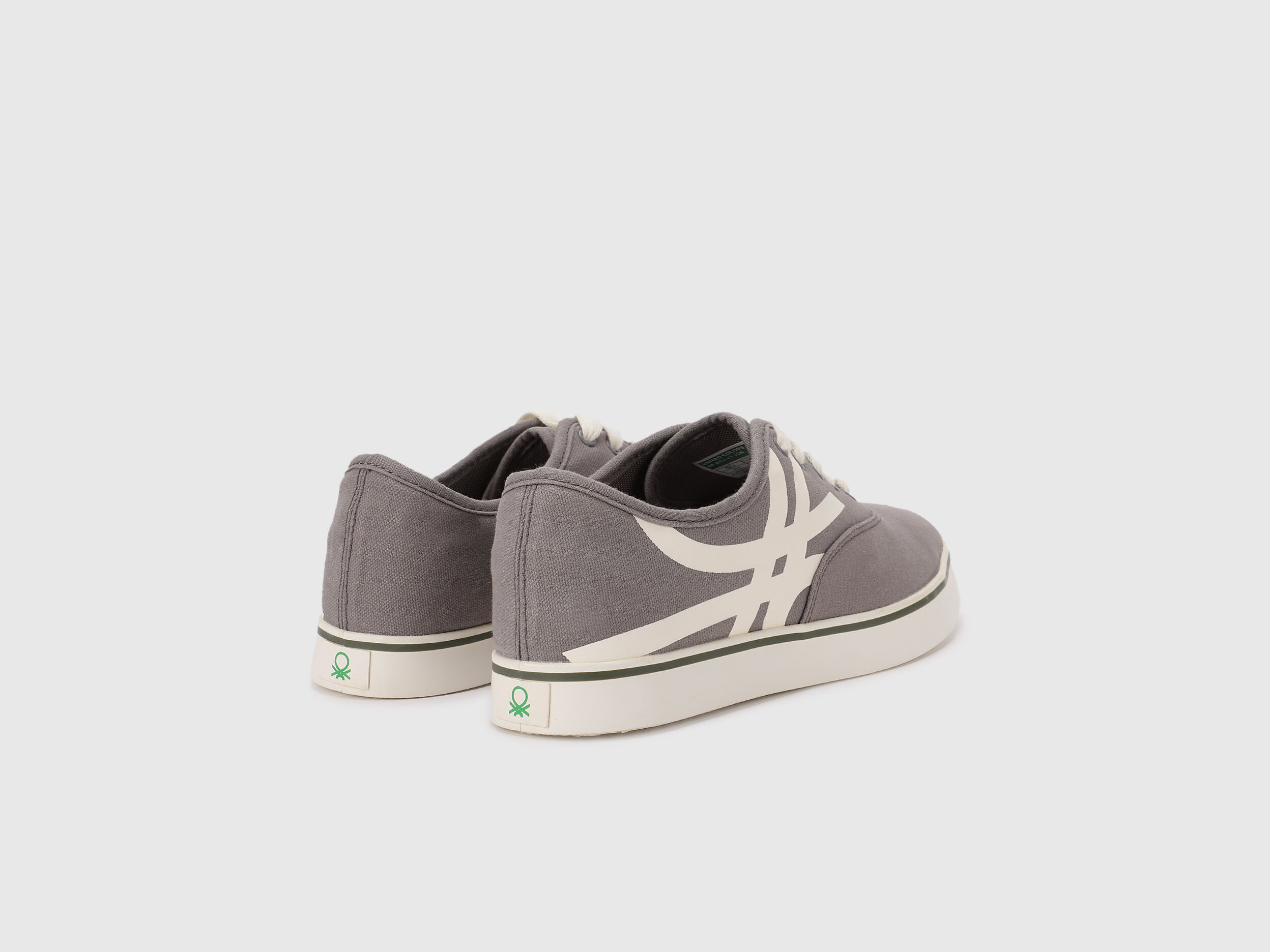 United colors of benetton olive green sneakers discount