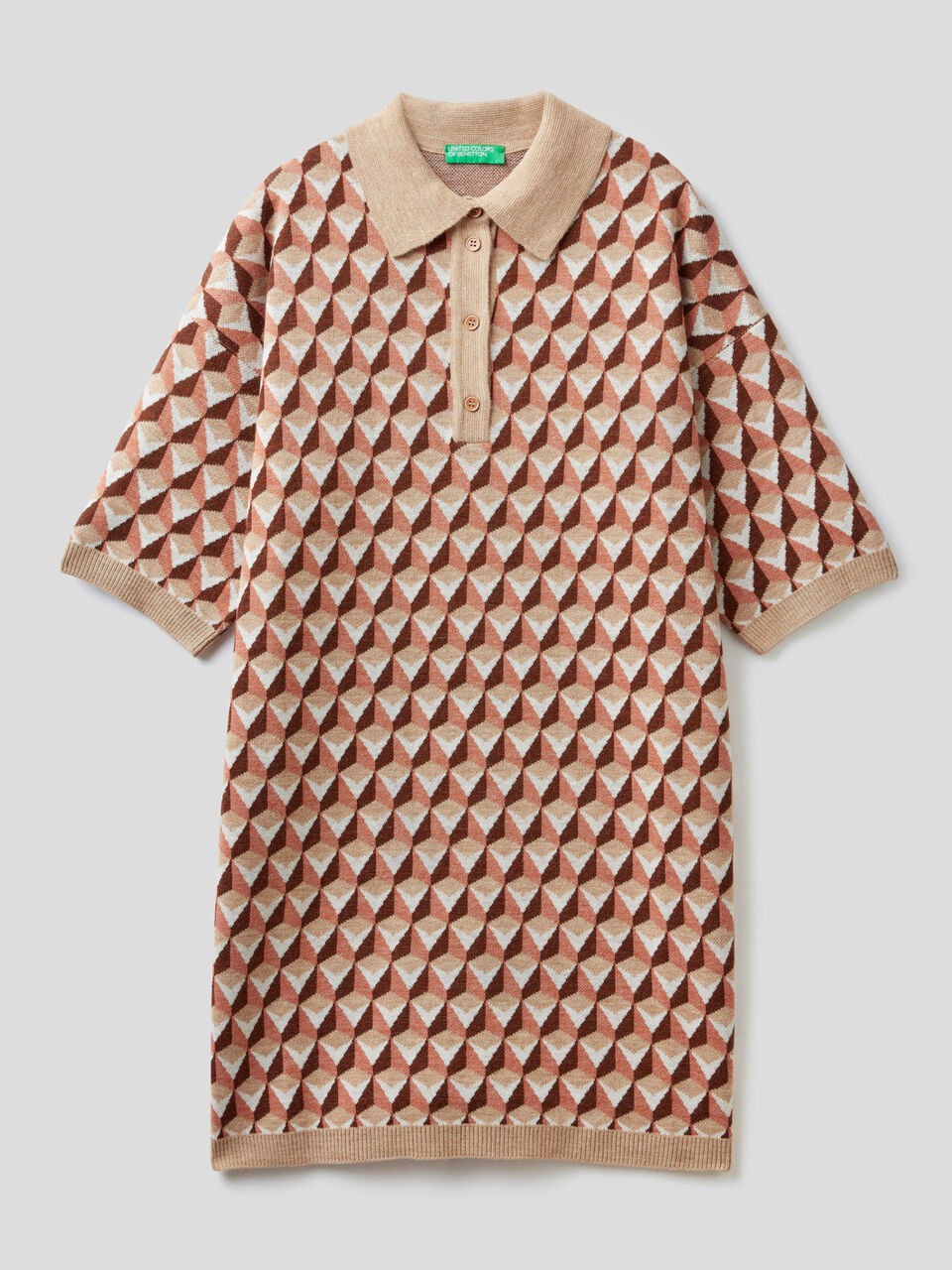 S/S TRICOT DRESS image number 1