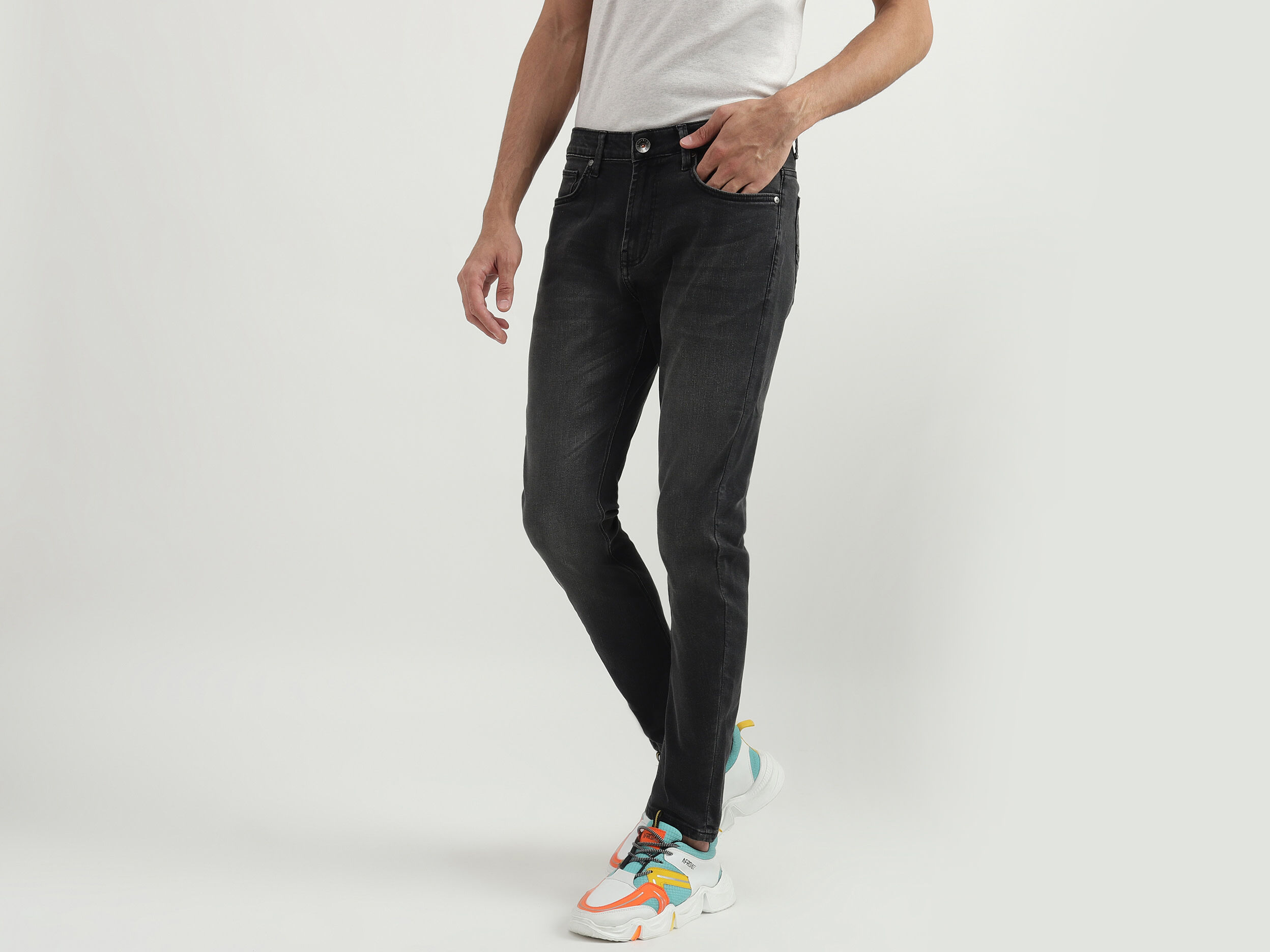 Benetton jeans carrot fit on sale