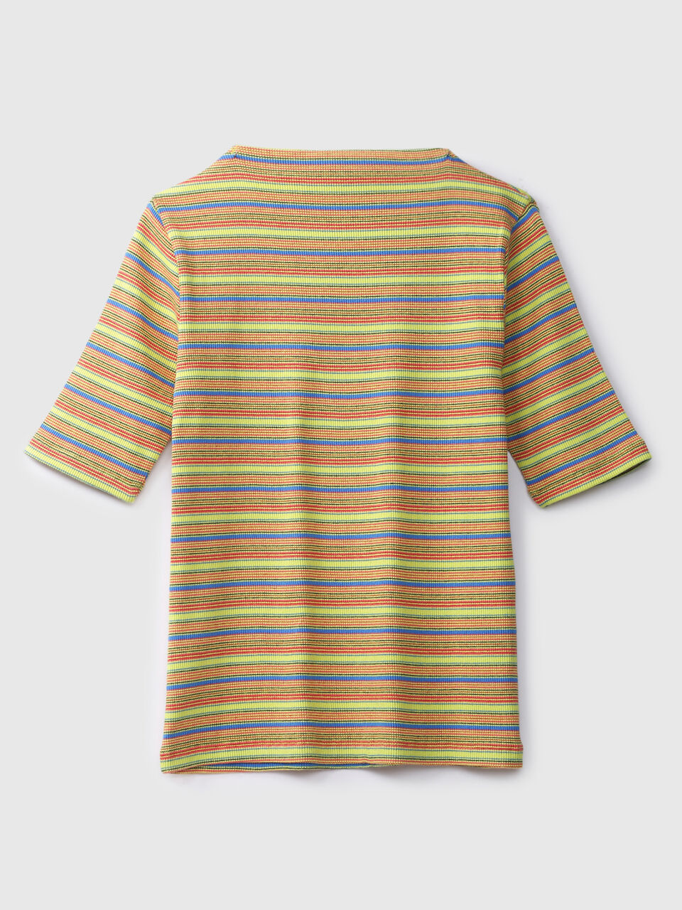 3/4TH SLV MULTI COLOUR YD TOP image number 2