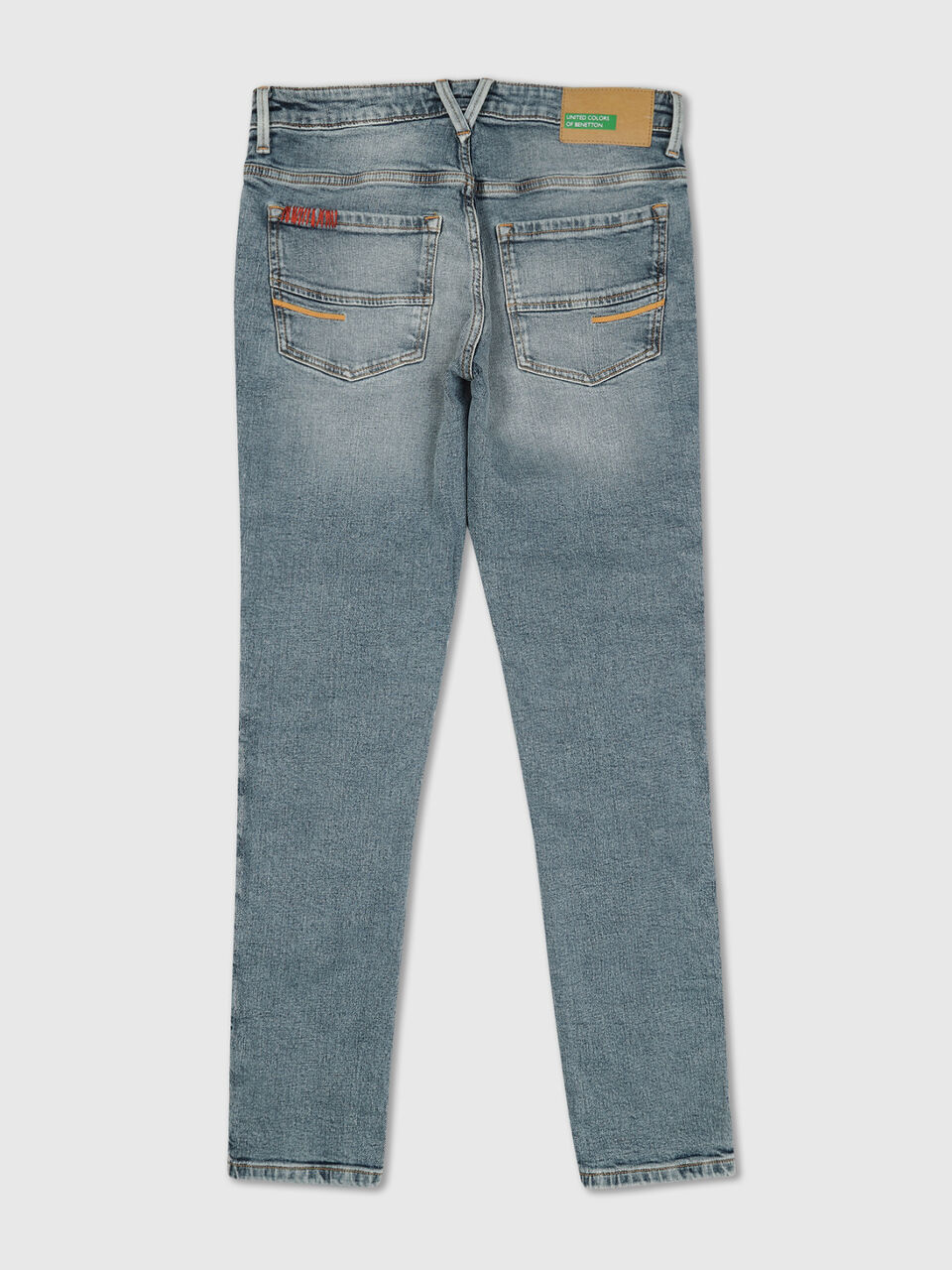 Skinny Fit Lt Blue Jeans image number 2