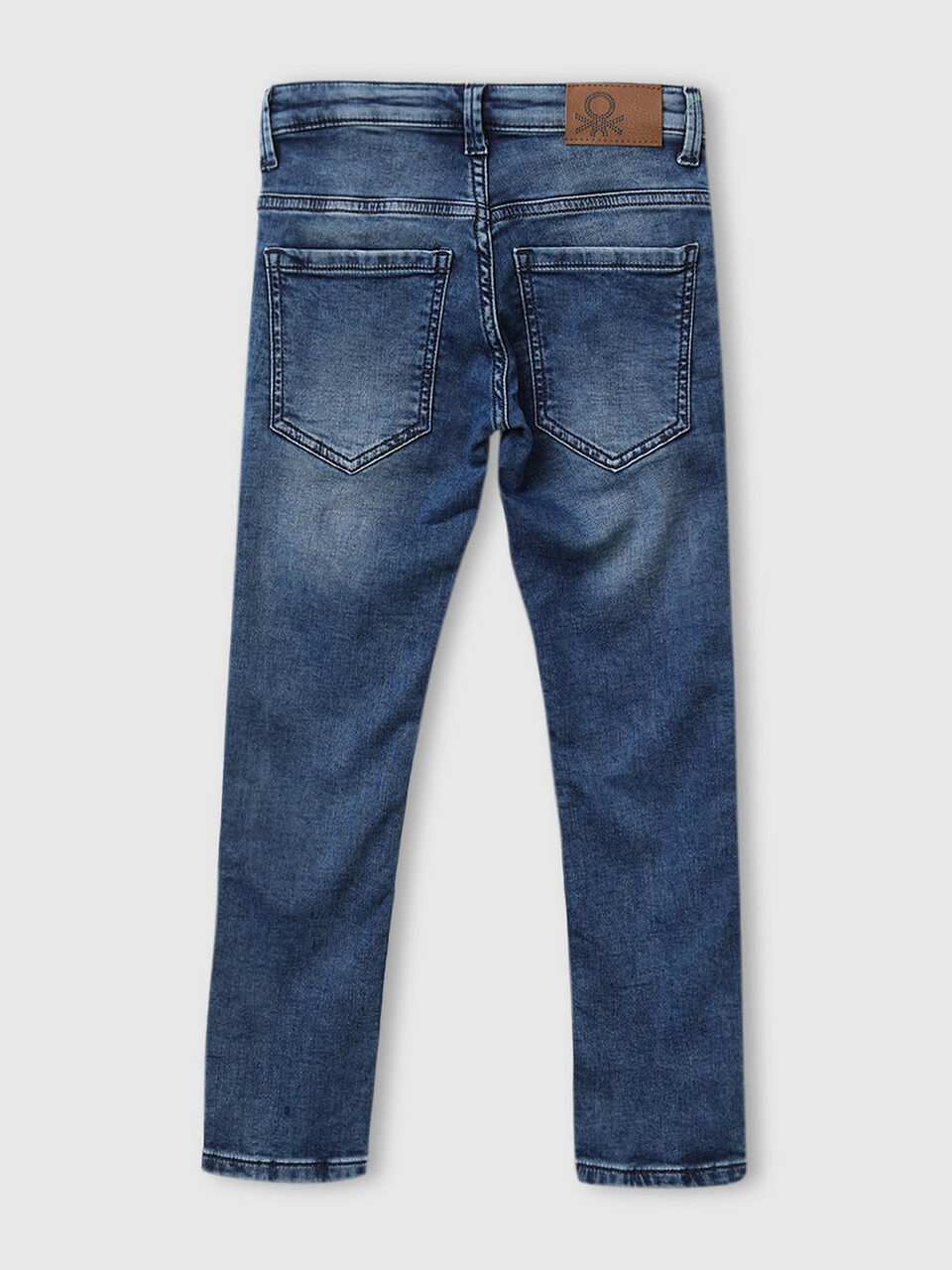 UCB Embossed Regular Fit Denims image number 2