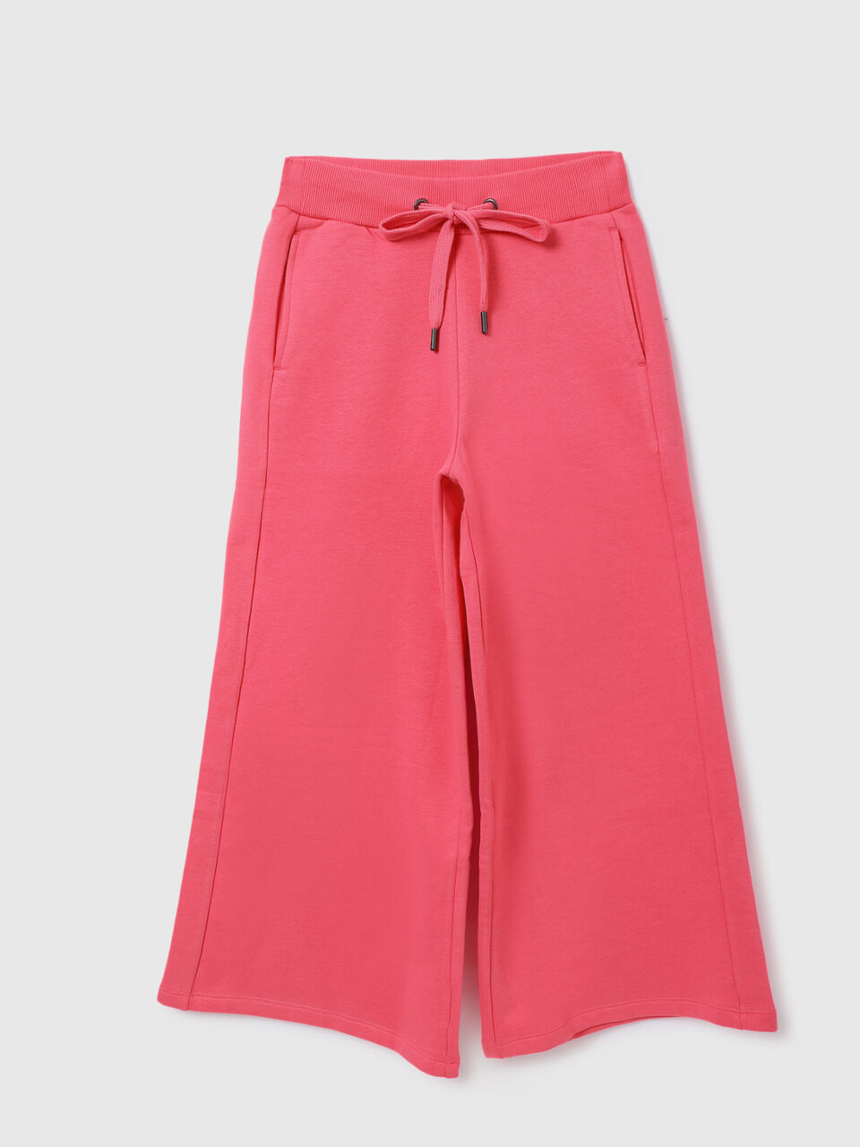 BASIC CROP LENGTH SOLID JOGGER image number 1