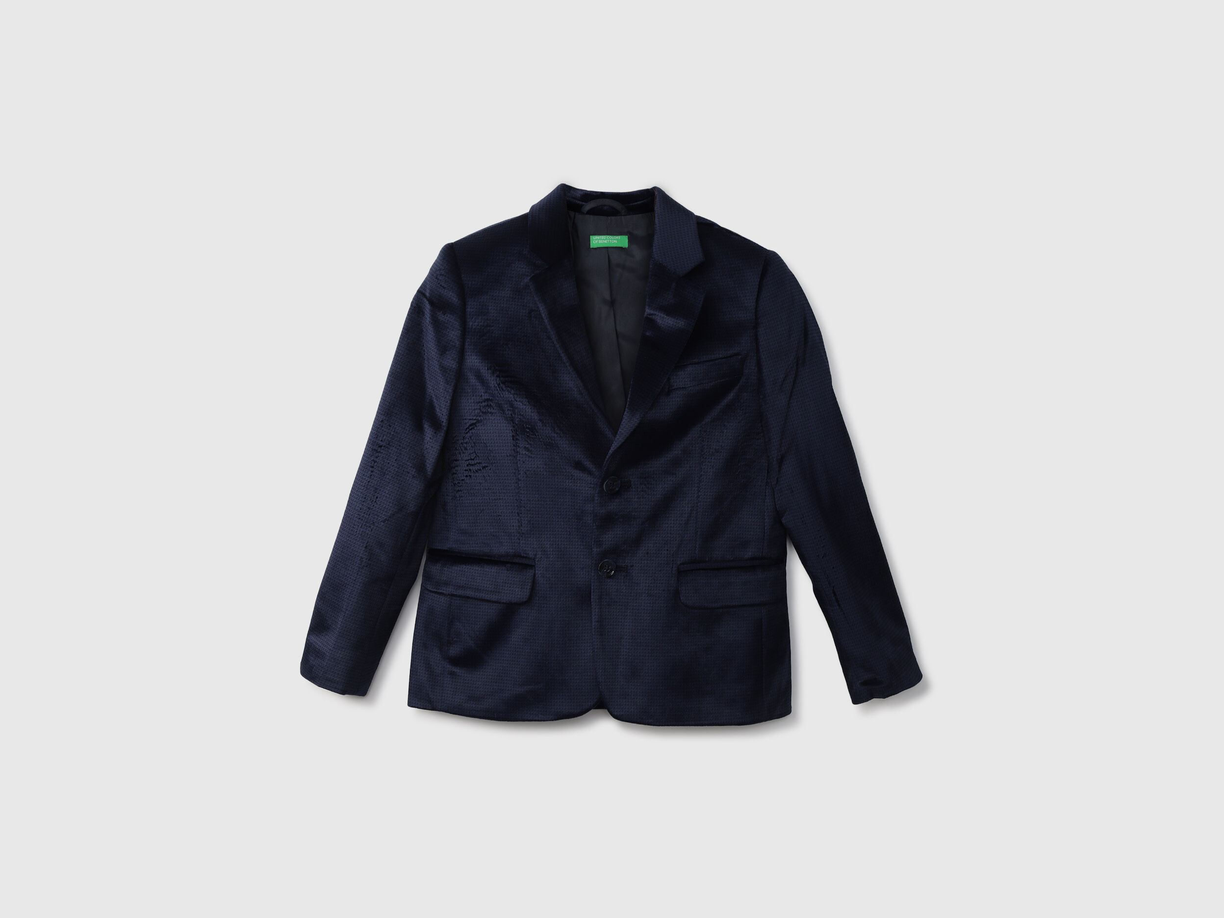 Boys blue sales velvet blazer