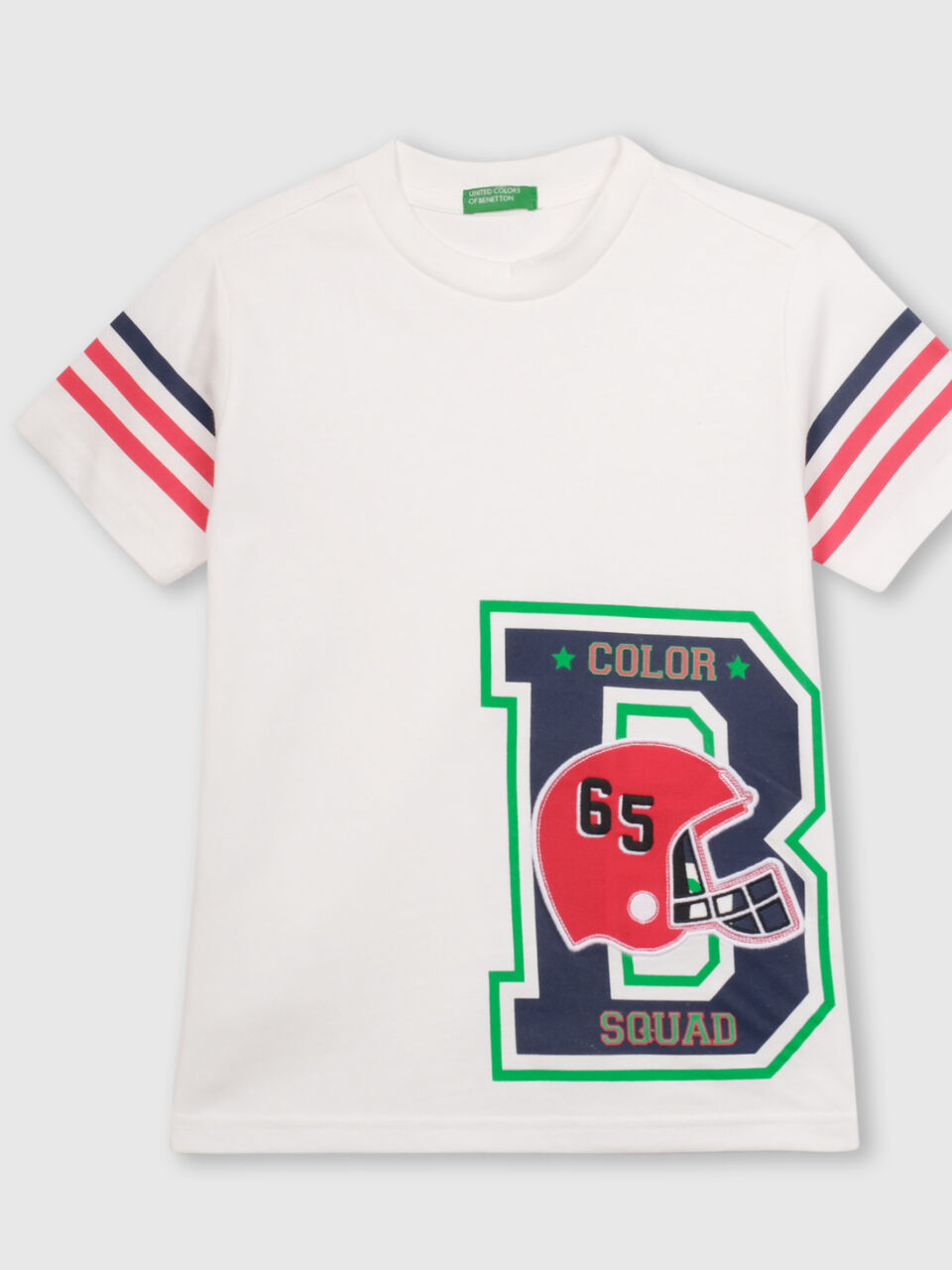 Short Sleeve Solid Round Neck T-Shirt image number 1