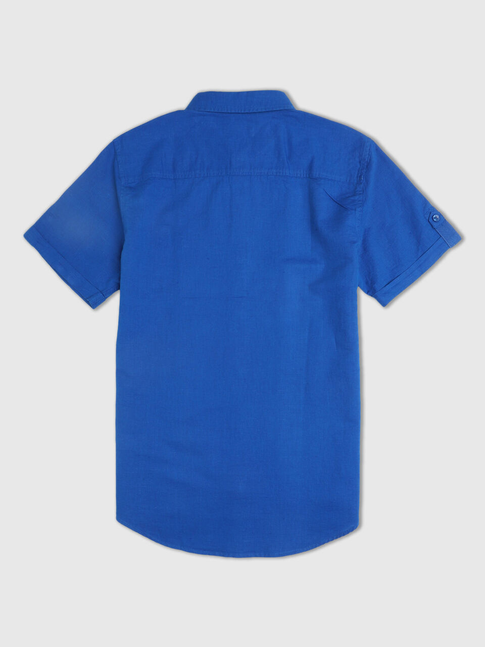 Half Sleeves Linen Regular Collar Shirt image number 2