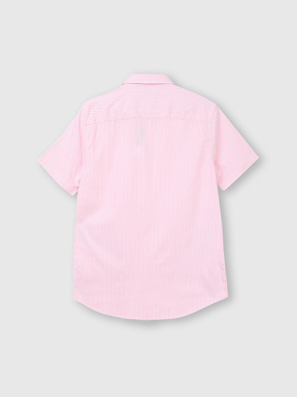 Pure Cotton Oxford Shirt with Stripes image number 2