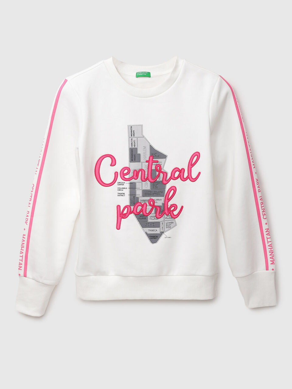 F/SLV SWEATSHIRT WITH CP APPLIQUE image number 1