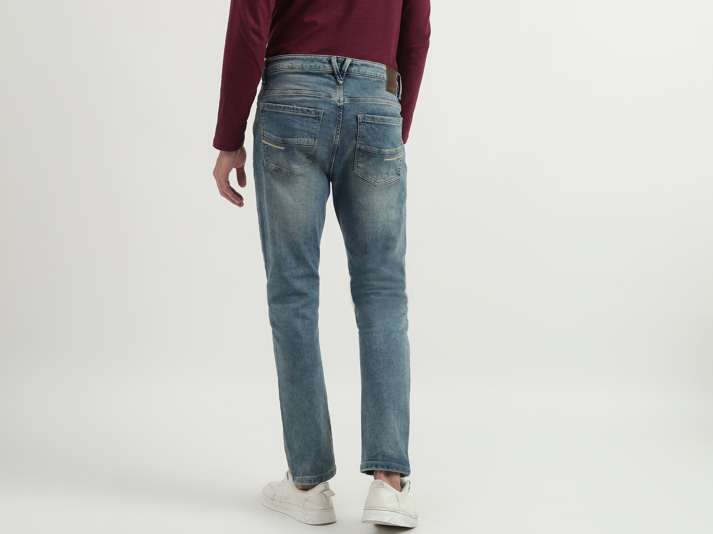 Benetton jeans carrot shop fit