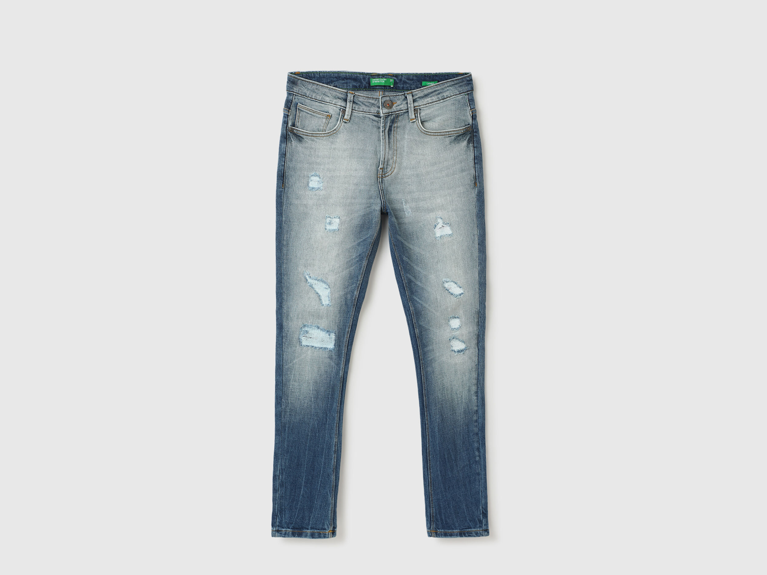 Benetton jeans carrot hotsell fit