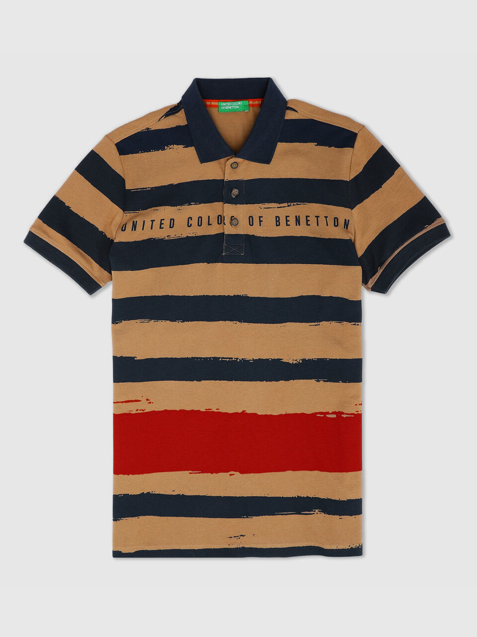 Strokes AOP Pique Polo image number 1