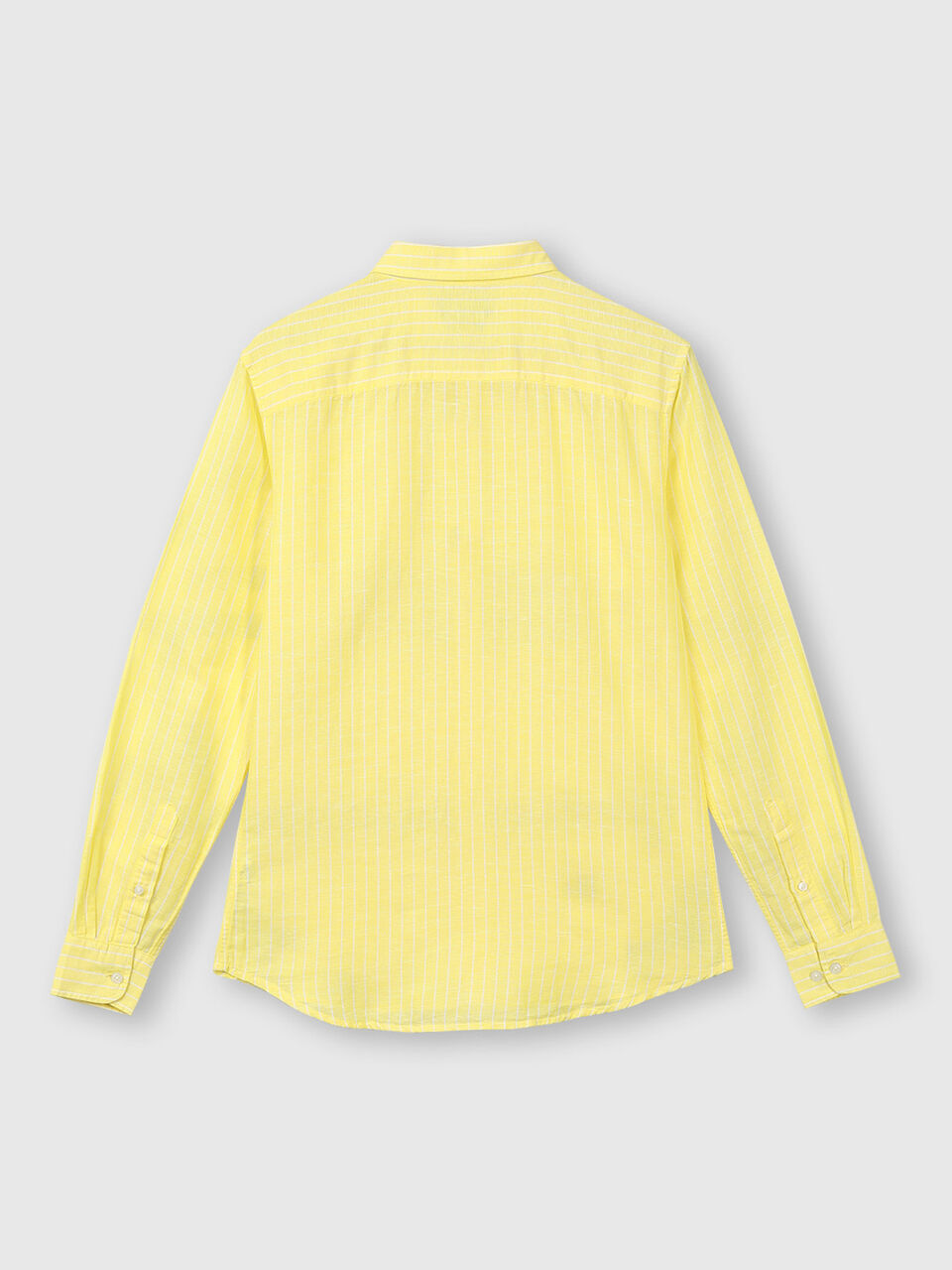 Linen Blend Stripe Shirt image number 2