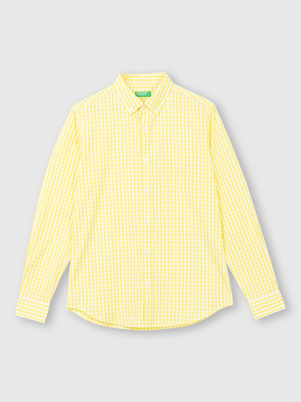 Pure Cotton Long Sleeves Checked Shirt image number 1
