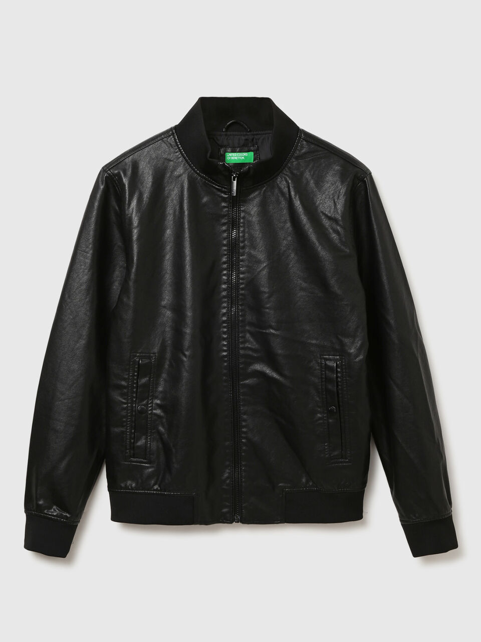BASIC PU JACKET image number 1