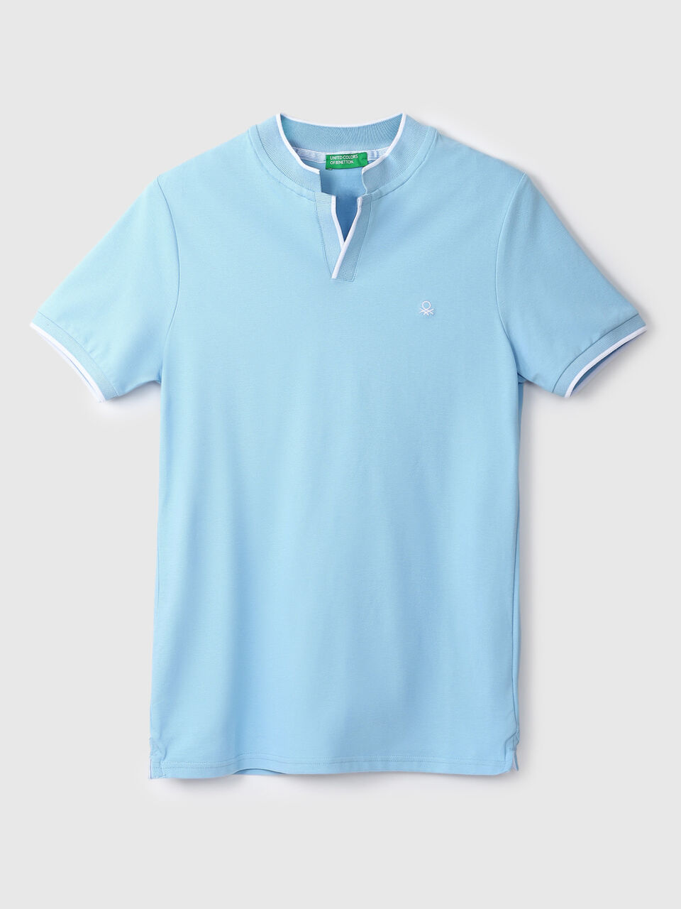 United Colors Of Benetton Johnny Collar T-Shirt image number 1